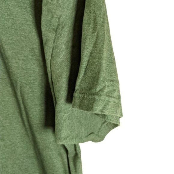 Men's New York Yankees Baseball Olive Green Heather Short Sleeve Tee - X-Large - Picture 3 of 12